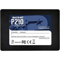 SSD 512GB Patriot P210 P210S512G25, SATA III, 2.5", 520MB/s Citire, 430MB/s Scriere