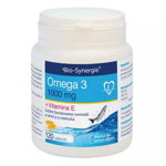 Omega 3 ulei de somon cu Vitamina E, 120 capsule, Bio-Synergie