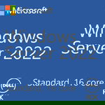 Licenta Microsoft Windows Server 2022 Standard, 16 Core, 64 bit, English, ROK KIT For Dell Servers, MICROSOFT