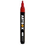 Marker vopsea acrilica varf 2-3mm Artbox AX5020R233 rosu, Galeria Creativ