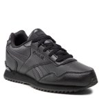 Pantofi sport copii, Reebok, 209025798, Negru, Piele ecologica, Negru