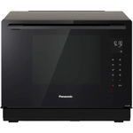 Cuptor cu microunde Panasonic NN-CS88LBEPG, 31 l, 1350 W, Digital, Abur, Grill, Panou de control tactil, Negru