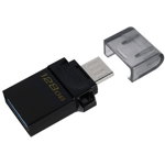 Memorie USB Kingston DataTraveler microDuo3 G2 128GB USB 3.2 Black