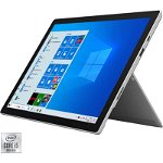 Laptop 2 in 1 MICROSOFT Surface Pro 7, Intel Core i5-1035G4 pana la 3.7GHz, 12.3" Touch, 8GB, SSD 128GB, Intel UHD Graphics, Windows 10 Home, Platinum