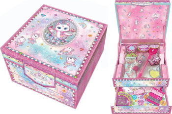 Pulio Pecoware Set in cutie cu sertare - Ballerina cat, Pulio