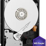 HDD Western Digital Purple, 1TB, SATA III 600, 64MB Buffer - dedicat sistemelor de supraveghere, Western Digital