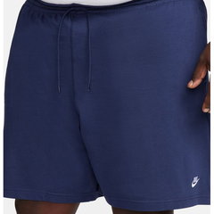 Nike, Bermude cu snur in talie Club, Negru, M