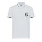 Icon project cotton piqué polo shirt s, Armani Exchange