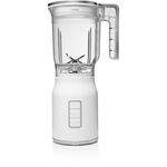 Blender Electric Profesional, Design Modern, Putere De 800 W, Cana Gradata De 1.5 L Din Plastic, 3 Niveluri De Viteza, Buton Turbo, Controlul Vitezei, Lama Din Otel Inoxidabil, Alb, KlaussTech