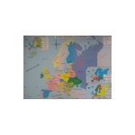 Harta fizica a Europei. Format A2