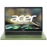 Laptop Aspire 3 FHD 15.6 inch Intel Core i3-1215U 8GB 256GB SSD Willow Green