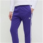 adidas Originals pantaloni de trening culoarea violet, cu imprimeu IR9877, adidas Originals