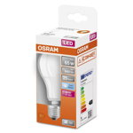 Bec LED Osram Classic A60, E27, 12-36V AC/DC, 9W (65W), 940 lm, lumina neutra (4000K), nu functioneaza la 220-240V, OSRAM