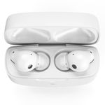 Casti URBANISTA Atlanta, True Wireless, Bluetooth, In-Ear, Microfon, Noise Cancelling, Carcasa incarcare wireless, Pure White