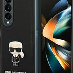 Karl Lagerfeld Karl Lagerfeld Saffiano Ikonik - Etui Samsung Galaxy Z Fold 4 (czarny), Karl Lagerfeld