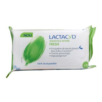 Servetele intime fresh Lactacyd