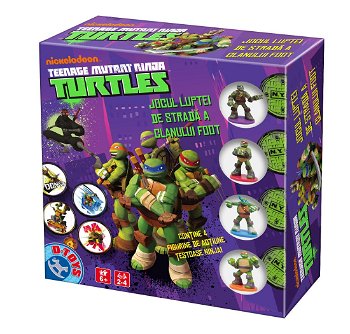 Teenage Mutant Ninja Turtles - Joc de societate cu Țestoasele Ninja, D-Toys