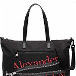 Alexander McQueen Polyurethane Briefcase BLACK