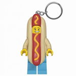 Breloc cu lanterna lego baiatul hot dog , Lego