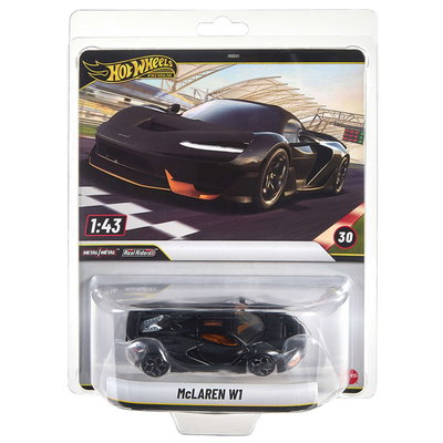 Masina metalica, Hot Wheels Premium, McLAREN W1, 1:43, JCN69, Hot Wheels