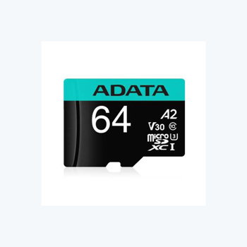 Card de Memorie MicroSD Adata 64GB, Adaptor SD, Class 10, ADATA