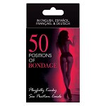 Joc de carti pentru cuplu, erotic, 50 Positions of Bondage, engleza, Multe Margele