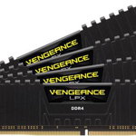 Memorie Corsair Vengeance LPX Black 32GB DDR4 2133MHz CL13 Quad Channel Kit