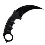 Cutit Karambit negru cu teaca si snur de agatat CS:GO, OEM