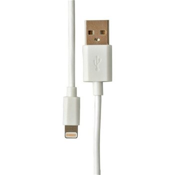 Cablu de date Procell, Lightning pentru Apple iPhone, Alb