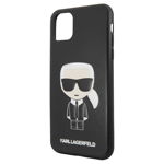 Husa iPhone 11 Karl Lagerfeld Colectia Ikonik Negru