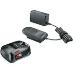 Set Starter Alliance 1600A02625 pentru Scule Bosch Home & Garden Acumulator 2.5Ah 18V + Incarcator AL 18V-20 Negru, Bosch