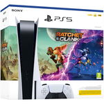 Consola PlayStation 5 (PS5) 825GB + joc Ratchet & Clank: Rift Apart