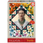 Puzzle Educa - Frida Kahlo, 500 piese, include lipici (18483), Educa