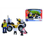 Fireman Sam Police Quad with figurine, Simba