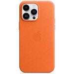 Husa iPhone 14 Pro Max Piele Orange, Apple