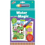 Carte de colorat GALT La ferma Water Magic 1003163, 3 ani+, 6 imagini