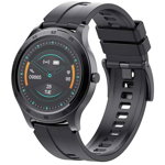 Ceas smartwatch Havit M9011, Bluetooth, Senzori Monitorizare, Full Touchscreen, Black