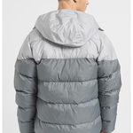 Nike, Geaca cu vatelina si gluga Windrunner, Gri, Gri carbune, M