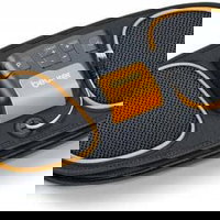 Centura electrostimulare abdominala Beurer EM39, 4 electrozi, 5 programe, Negru, Beurer