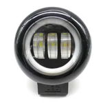 Proiector LED cu angel eyes pentru offroad auto, moto, atv, putere 45W, luminozitate 4000 lumeni, Xenon Bright