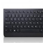 Tastatura + Mouse Essential Wired Combo, USB, Black, Lenovo