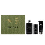 Gucci Set Guilty Pour Homme - Apă de parfum, gel de duș și Roll-on, 90 + 50 + 75 ml