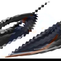 Fier de calcat PHILIPS Seria 7500 DST7510/80 3200W 260g/min 300ml talpa SteamGlide Elite Albastru inchis Auriu