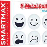 Joc de constructie magnetic - SmartMax (6 bile metalice), SmartGames