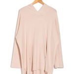 Imbracaminte Femei philosophy Oversized Knit Hoodie LIGHT PINK