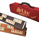 Joc remi rummy din lemn PREMIUM - IMPERFECT, Star