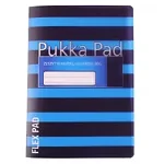 Caiet Pukka Pad flex pad Navy A5 60 file, matematica, albastru