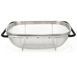 Strecuratoare cu manere reglabile pentru chiuveta, inox, 33,5x24x11 cm