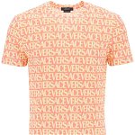 Versace Allover T-Shirt PINK IVORY, Versace