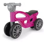 Mini bicicleta fara pedale, cu 4 roti - Violet, 